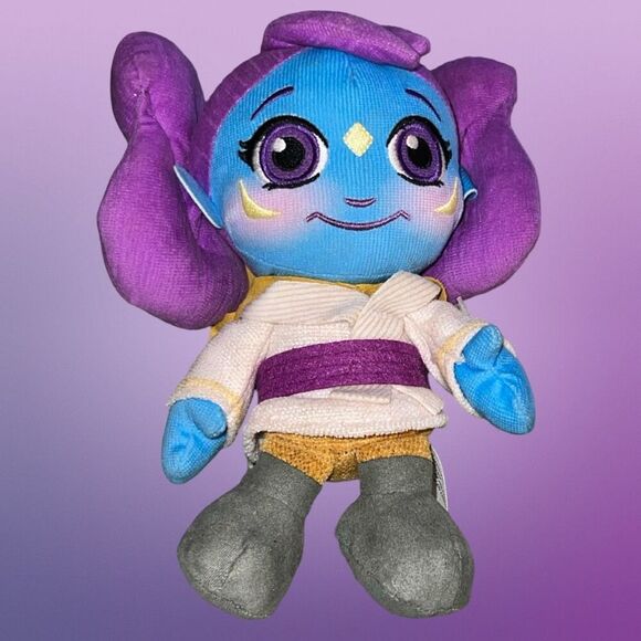 2023 Disney Star Wars YOUNG JEDI ADVENTURES Lys Solay Plush 7” - Picture 1 of 5